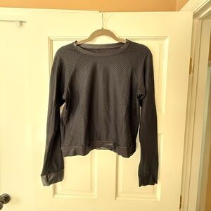 Koral Charcoal Textured Sweatshirt